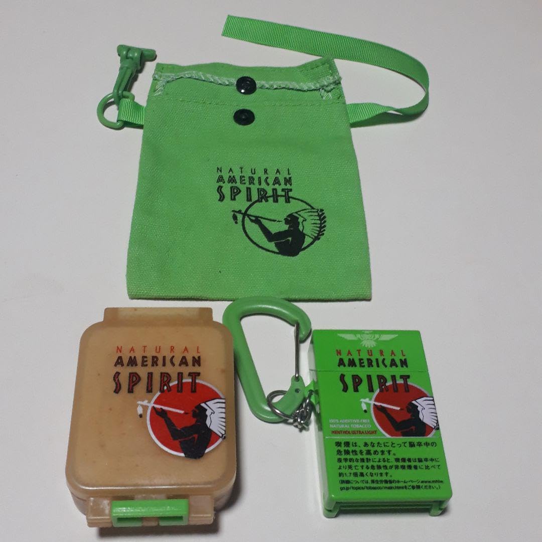 Amazon.co.jp: アメリカンスピリット携帯灰皿と小物入れ : ファッション